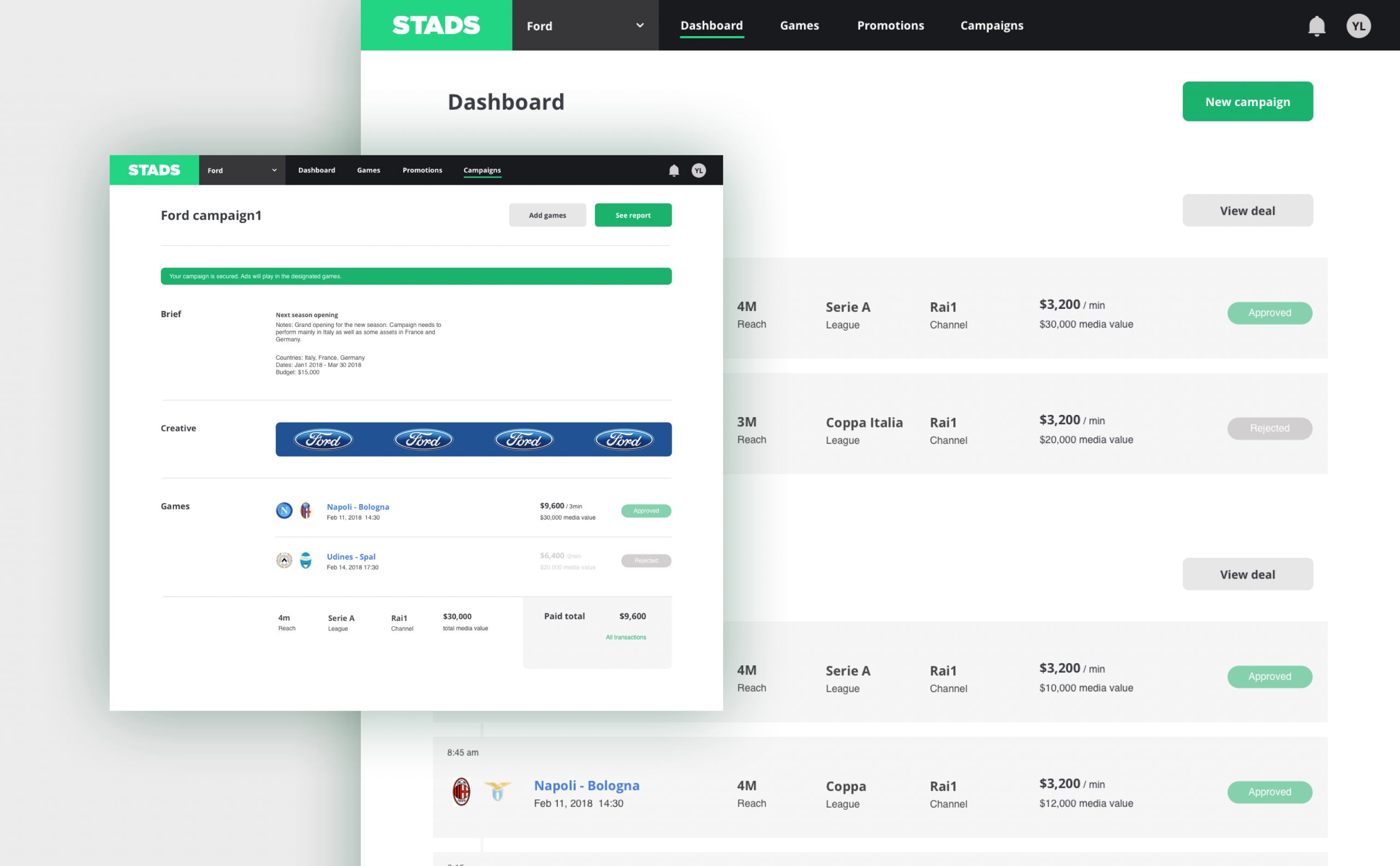 Stads branding and product design by hello.